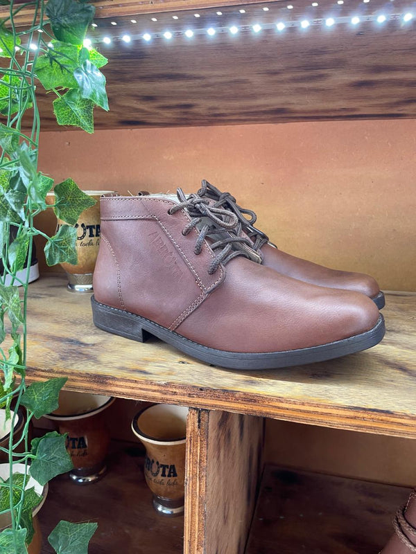 Botina Abruta Modelo 102 Sola café
