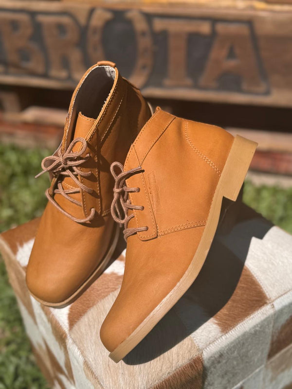 Botina Abruta Modelo 101 Sola Bege