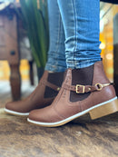 Botina Abruta Modelo 302 Sola Bege