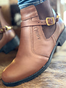 Botina Abruta Modelo 302 Sola Preta