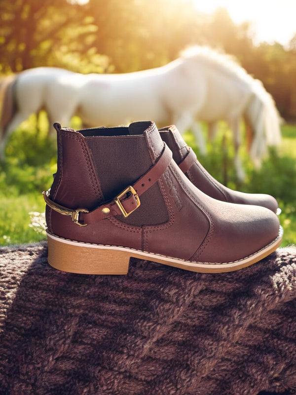 Botina Abruta Modelo 302 Sola Bege