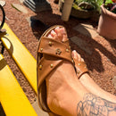 Chinelo de COURO